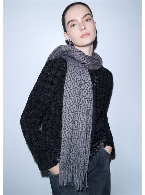 Stola con logo monogram LIU JO | 2F6028T2742/03215